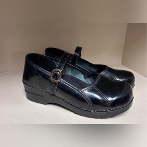 Dansko Black Mary Jane Flats